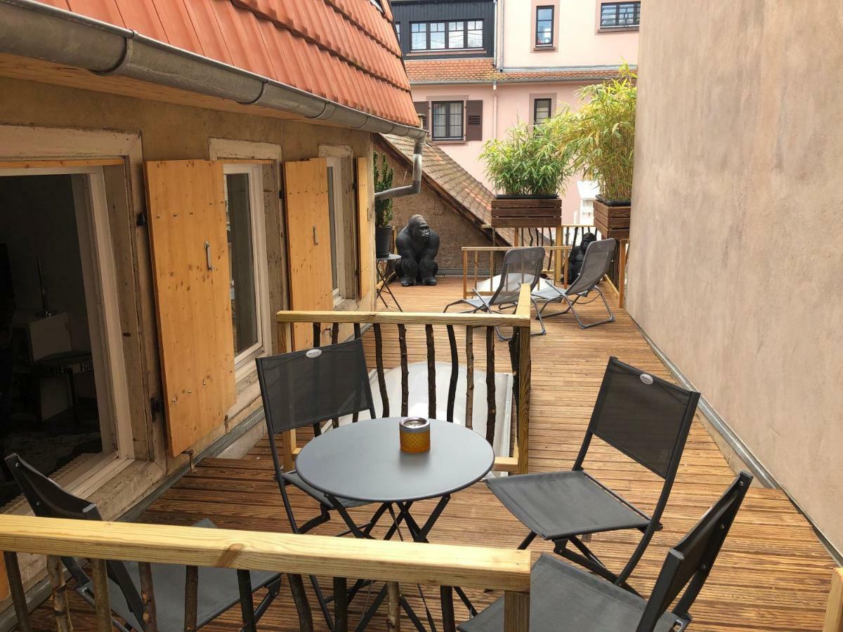 Les Appartements D'Alicia Obernai Bagian luar foto