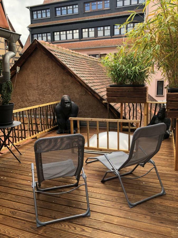 Les Appartements D'Alicia Obernai Bagian luar foto